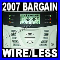 WIRELESS HOME SECURITY SYSTEM HOUSE ALARM w AUTO DIALER