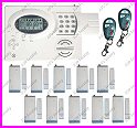 (408g) Wireless Home Security System w/ Auto-Dialer