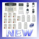 Wireless Home Security System w/ Auto-Dialer