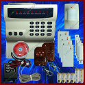 16-ZONE Wireless Home Security System w/ Auto-Dialer (LED2007b-16)