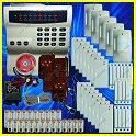 16-ZONE Wireless Home Security System w/ Auto-Dialer (LED2007m-16)