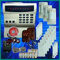16-ZONE Wireless Home Security System w/ Auto-Dialer (LED2007p-16)